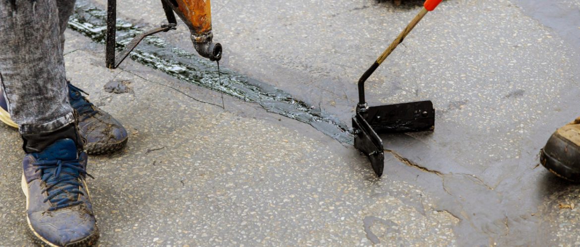 crack sealing